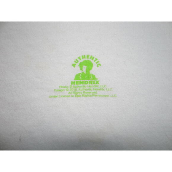 Authentic Hendrix Jimi Hendrix Graphic T-Shirt - Vintage Design - Picture 3 of 3